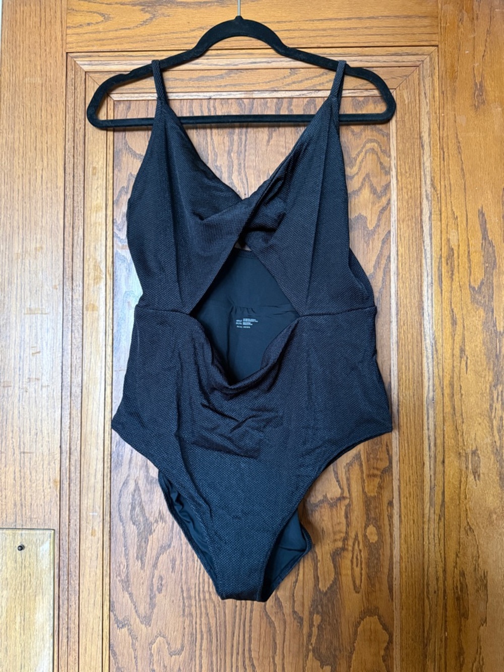 aerie Black One-Piece Swimsuit